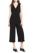 Women's Astr The Label Tie Waist Crop Jumpsuit - Black