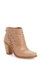 Women's Jessica Simpson 'claireen' Woven Bootie M - Beige