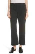 Women's Eileen Fisher Frayed Hem Pull-on Ankle Jeans