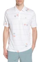 Men's Travis Mathew Squid Roe Polo - White