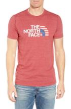 Men's The North Face Americana Crewneck T-shirt, Size - Red