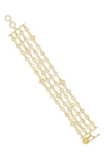 Women's Freida Rothman Audrey Radiance Four-chain Bracelet