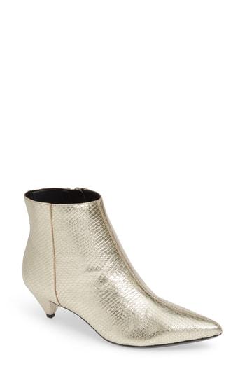 Women's Calvin Klein Larissa Kitten Heel Bootie M - Black