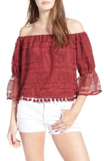 Women's Tularosa Alexa Off The Shoulder Lace Top