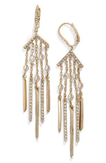 Women's Jenny Packham Stardust Fringe Drop Earrings