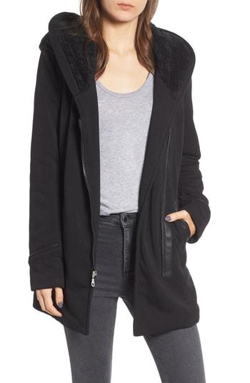 Women's Maralyn & Me Fleece Lined Jacket - Black