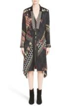 Women's Etro Floral & Polka Dot Jacquard Topper Us / 42 It - Black