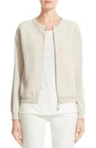 Women's Fabiana Filippi Macrame Front Knit Bomber