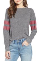 Women's Treasure & Bond Raglan Pullover - Grey