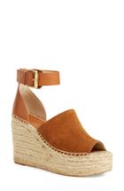 Women's Marc Fisher Ltd Adalyn Espadrille Wedge Sandal M - Brown