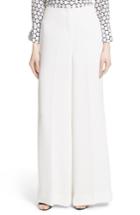 Women's Diane Von Furstenberg High Waist Wide Leg Pants - White