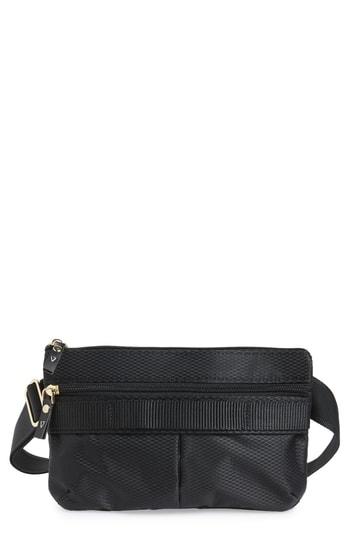 Andi Go Black Expandable Belt Bag - Black