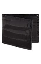 Men's Torino Belts Genuine Alligator Wallet - Black