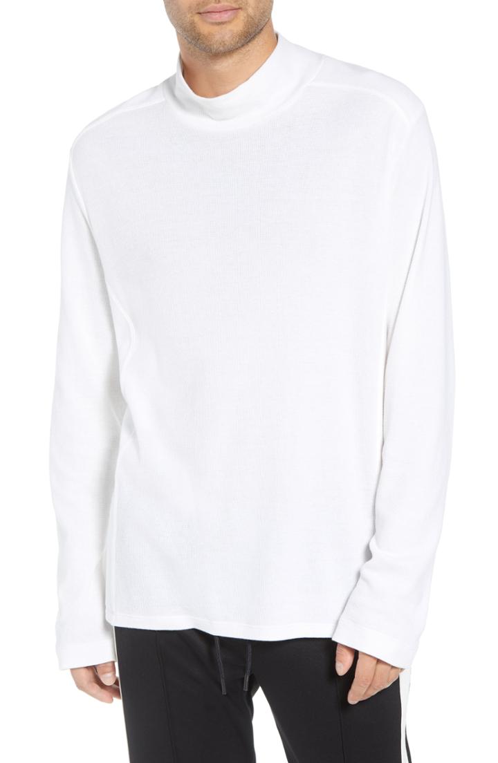 Men's Vince Fit Waffle Knit Turtleneck Top