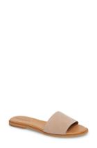Women's Treasure & Bond Mere Flat Slide Sandal .5 M - Pink