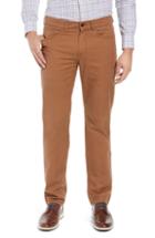 Men's Peter Millar Soft Touch Twill Pants - Brown