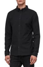 Men's Allsaints Huntington Fit Sport Shirt, Size Small - Black