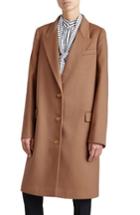 Women's Burberry Fellhurst Wool & Cashmere Coat Us / 36 It - Brown
