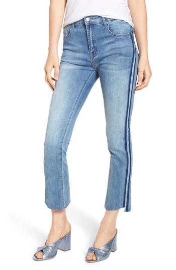 Women's Caara Cut It Step Hem Jeans - Blue
