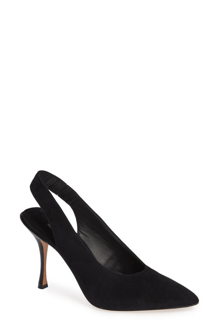 Women's Alice + Olivia Innet Slingback Pump M - Black