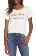 Women's Lira Clothing Margarita Mamacita Distressed Graphic Tee - Ivory