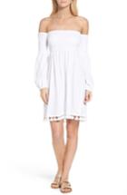 Women's Lilly Pulitzer Trina Cotton Off The Shoulder Dress