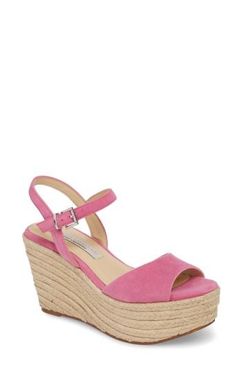 Women's Kristin Cavallari Brandie Espadrille Wedge Sandal M - Pink