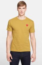 Men's Comme Des Garcons Play Cotton Jersey T-shirt - Green