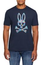 Men's Psycho Bunny Logo Graphic T-shirt (xxl) - Blue