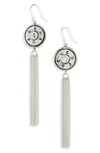 Women's Virgins Saints & Angels Mother Goddess Fringe Earrings