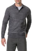 Men's Rodd & Gunn Barret Reef Long Sleeve Polo, Size - Grey