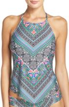 Women's Laundry By Shelli Segal Bohemian High Neck Tankini Top