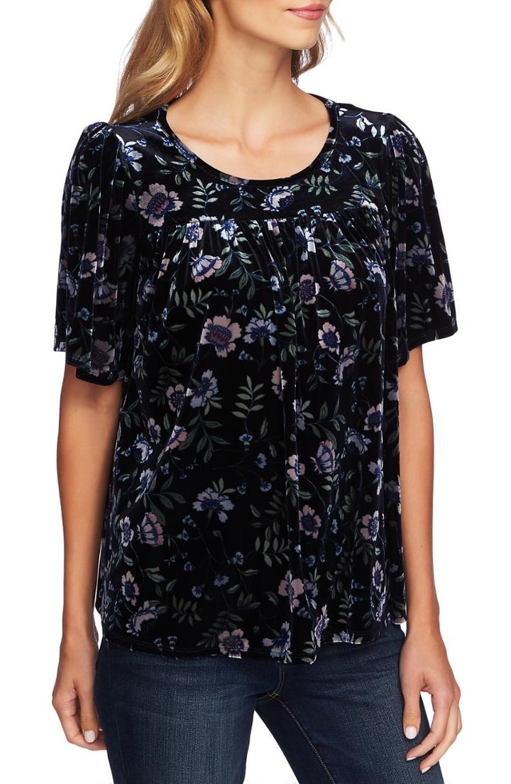Women's Caslon High/low Tee - Pink