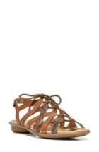 Women's Naturalizer 'whimsy' Ghillie Sandal N - Brown