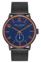 Men's Ted Baker London Owen Mesh Strap Watch, 42mm