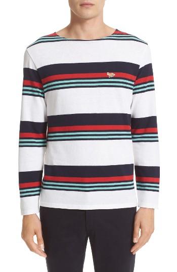 Men's Maison Kitsune Marin Stripe T-shirt