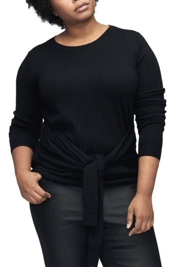 Women's Universal Standard Mae Tie Front Sweater
