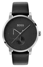 Men's Boss Oxygen Chronograph Leather Strap Watch, 42mm