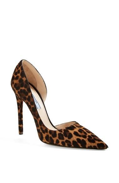 Prada D'orsay Pump Leopard