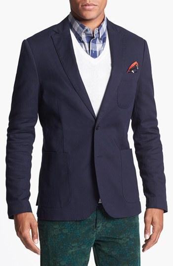 Scotch & Soda 'gentleman City' Pique Blazer & Knit Vest