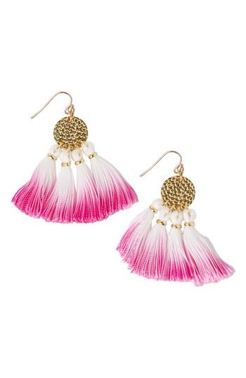 Women's Lilly Pulitzer Dreamcatcher Tassel Earrings