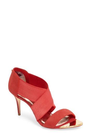 Women's Ted Baker London 'leniya' Sandal M - Red