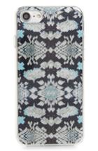 Rebecca Minkoff Glitter Snakeskin Print Iphone 7/8 & 7/8 Case - Black