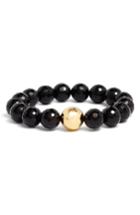 Women's Gorjana Power Gemstone Black Onyx Protection Bracelet