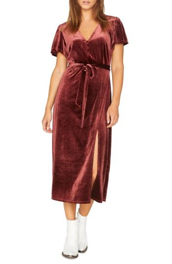 Women's Sanctuary Airy Night Midi Dress - Red