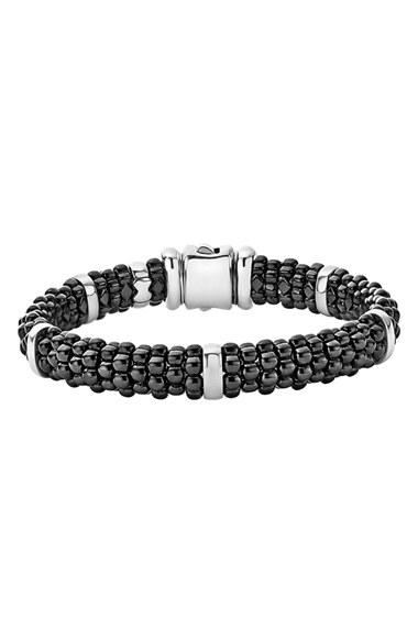 Women's Lagos Black Caviar Station Bracelet