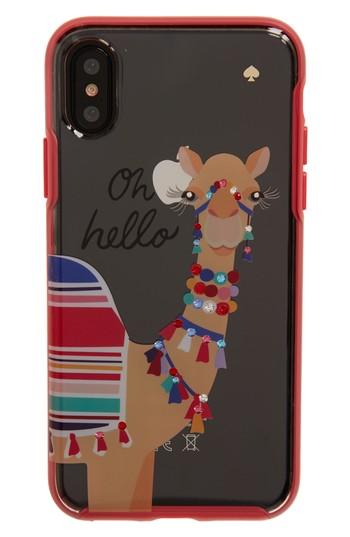Kate Spade New York Jeweled Camel Transparent Iphone X Case - Beige