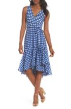 Women's Eliza J Ruffle High/low Dress - Blue