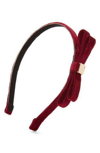 Tasha Velvet Bow Headband