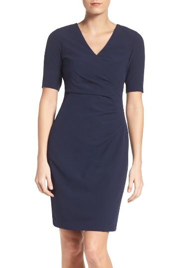 Women's Adrianna Papell Jet Stretch Sheath Dress